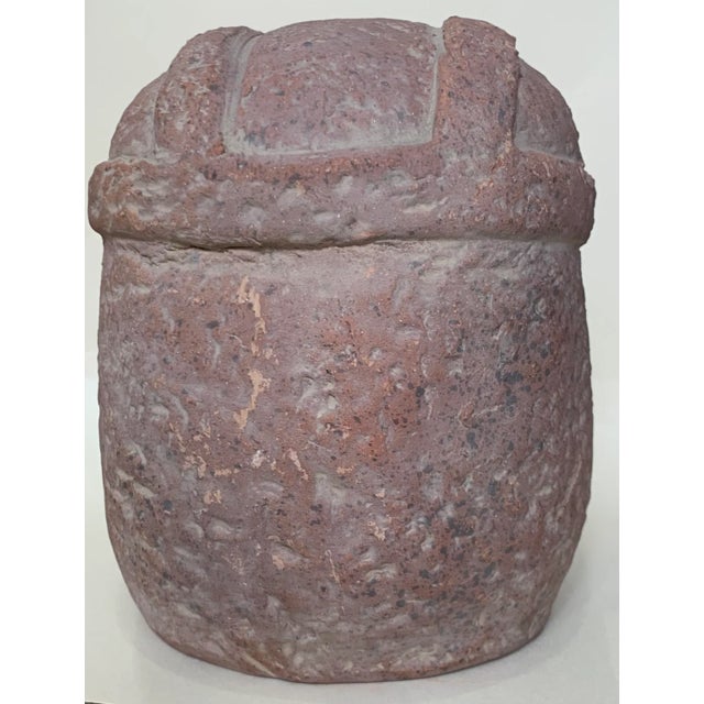 Mid 20th Century Vintage Olmec Head For Sale - Image 4 of 12