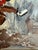 Figurative 1982 Morris Katz (1931–2010) Original Oil Painting Clown Impasto Palette Knife For Sale - Image 3 of 12
