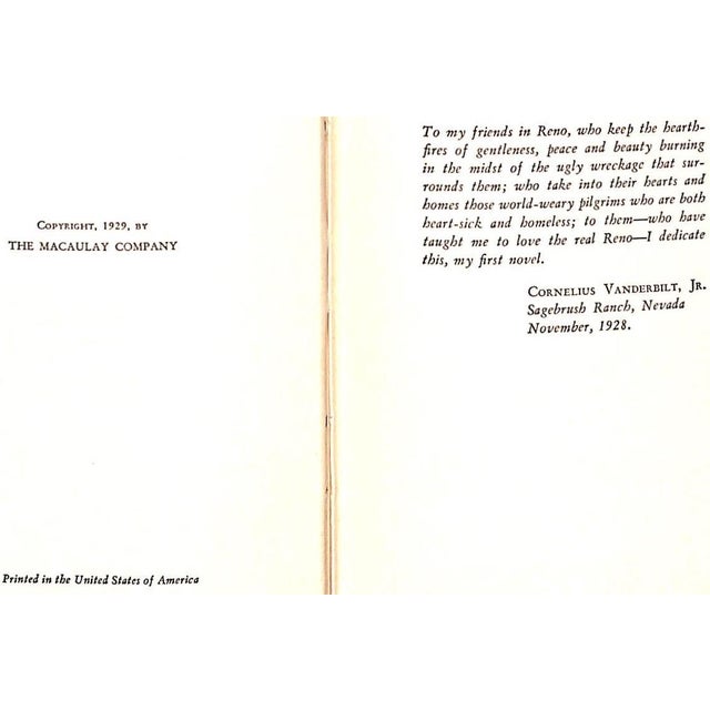 Pink "Reno" 1929 Vanderbilt, Cornelius Jr. For Sale - Image 8 of 9