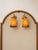 Vintage Art Deco Brass Wall Sconces with Signed Glass Shades by Muller Frères, France, 1920s, Set of 2 For Sale - Image 3 of 7