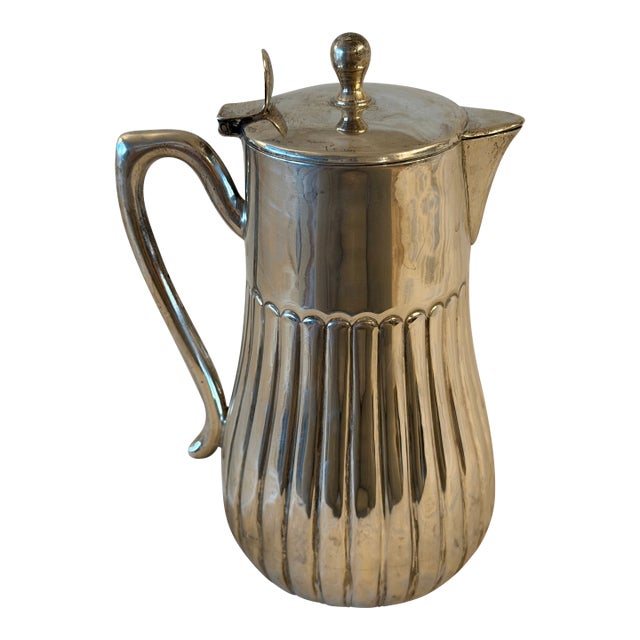 Early 20th Century German 900 Silver Coffee Pot For Sale