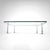 1980s T112 Coffee Table in Steel and Glass by Horst Bruning for Kill International, 1970s For Sale - Image 5 of 11