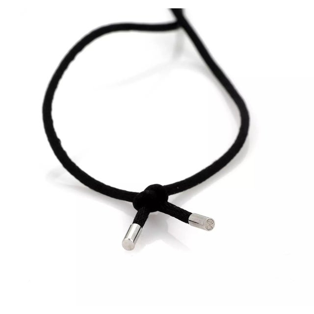 Cartier Cartier Le Baiser du Dragon 18K Gold Garnet Pendant Cord Necklace Paper For Sale - Image 4 of 7