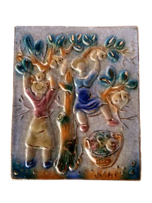 Italian Pottery by GianBattista De Salvo, 1950s