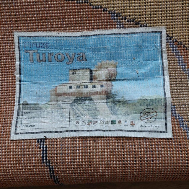 Mid-Century Modern Vintage Turkish Wool Rug, 1950s For Sale - Image 3 of 8