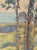 1930s 1930s Santa Barbara Oil Painting Early California Coastal Landscape For Sale - Image 5 of 16