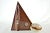 Carved Fossil Stone Wedge & Egg For Sale - Image 4 of 6