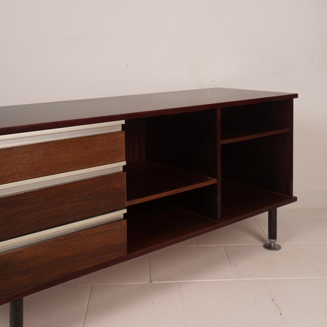 Low Pythagoras Dresser by Renato Venturi and Ennio Fazioli for MIM, 1960 For Sale - Image 13 of 18