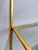 Late 20th Century Late 20th Century Large Gilt Metal Obelisk Etagere Shelves 76" For Sale - Image 5 of 6