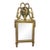 18th Century French Giltwood Marriage Mirror For Sale