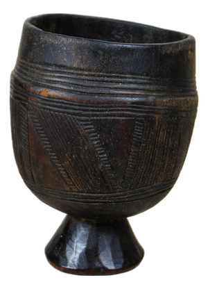 Vintage Ethiopian Cup in Wood