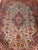 Art Deco Early 20th Century Persian Kashan Rug, Hand-Knotted Wool, Floral Pattern, Turquoise & Red,6x9 For Sale - Image 3 of 18