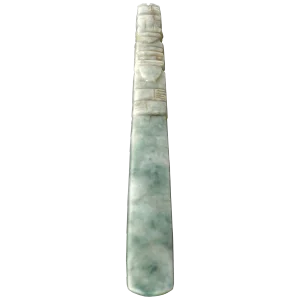 Costa Rica Pre Columbian Jade Axe Avian Celt God Pendant
