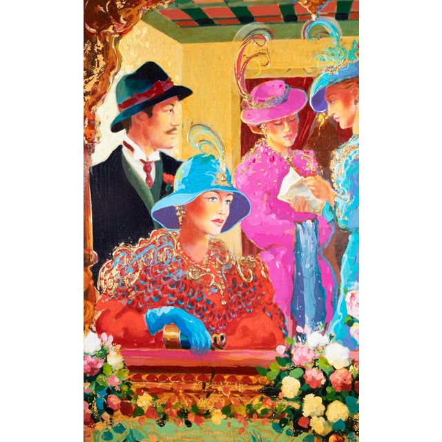 Otto De Souza Aguiar - Night at the Opera - Original Oil on Canvas About the Artist Otto de Souza Aguiar (1938–2006) was a...