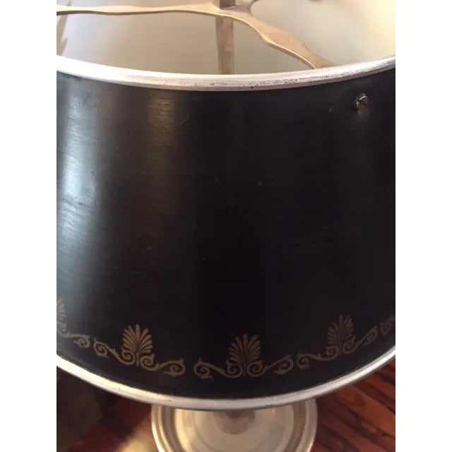 Metal 1960s Vintage French Bouillotte Lamp For Sale - Image 7 of 8