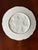 Ceramic 1970s White Majolica Style Fruit Plates— Set of Four For Sale - Image 7 of 12