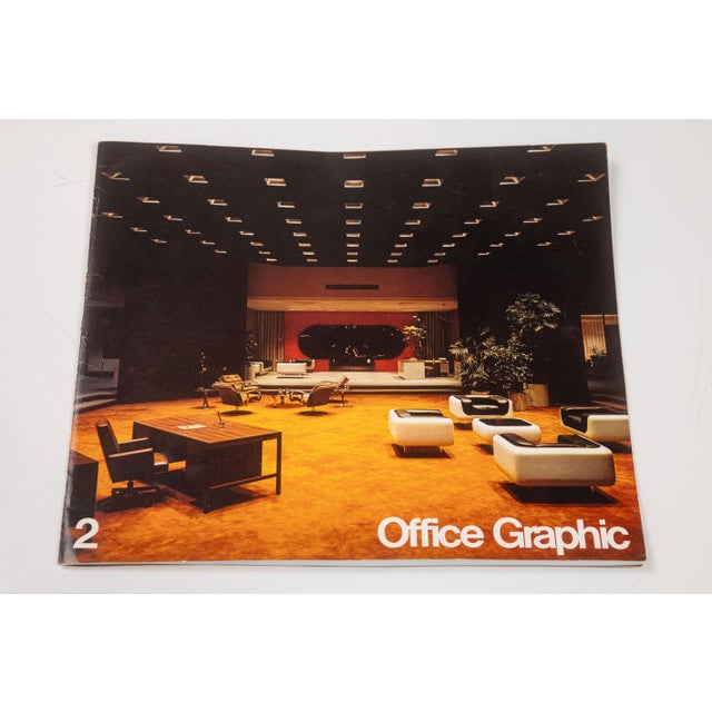 Vintage 1978 William Andrus for Steelcase Brown Leather Soft Seating Armchair For Sale - Image 11 of 11