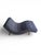 Attributed to Adrian Pearsall Wave Chaise Lounge Chair – Mid Century Modern Blue Bouclé For Sale - Image 13 of 16