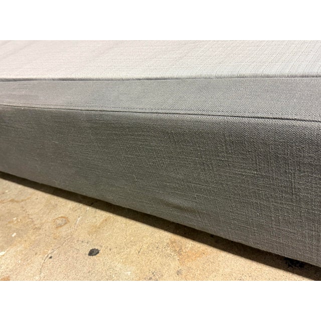 Eastern King Restoration Hardware Modena Bed Frame For Sale - Image 10 of 12