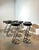 Vintage Z Bar Stool in Chrome and Black Leatherette For Sale - Image 6 of 6