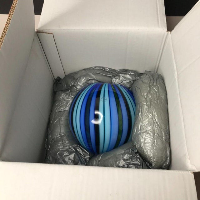 Murano Perle No. 2 Vase from Salviati For Sale - Image 14 of 16