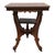 Antique Rj Horner Attr. Chip Carved Oak Table With Casters C1920 For Sale - Image 10 of 11