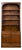 Handmade Pine Walnut Tone Bookcase Desk Drawers Cabinet Antique Style For Sale