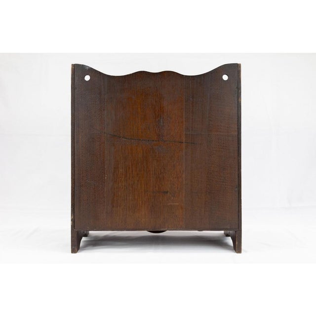 Edwardian Pipe Holder in Oak, 1890s For Sale - Image 10 of 13