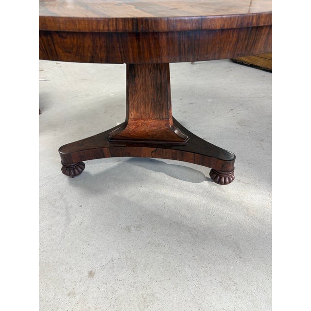 Fine 19th Century Rosewood Tilt-Top Center Table For Sale - Image 4 of 6