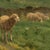 19thC Oil on Canvas French Pastoral Realism Barbizon School Landscape Painting by Harry Thompson, 1885 For Sale - Image 14 of 18