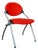 Red Office Chair by Cazzaro for Airborne, 1980s For Sale