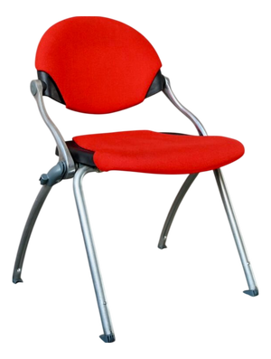 Red Office Chair by Cazzaro for Airborne, 1980s