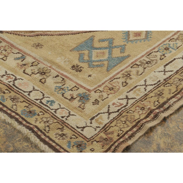 1900 - 1909 Antique Persian Kurdish Runner Rug With Geometric Medallion Design - Rug & Kilim For Sale - Image 5 of 7