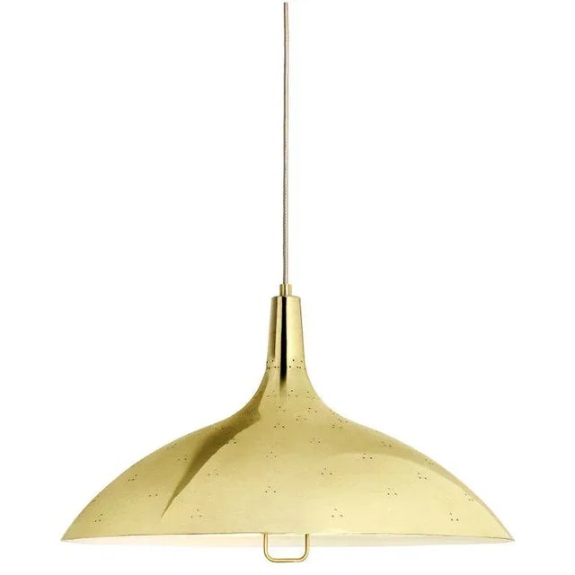 Brass Paavo Tynell '1965' Pendant Lamp For Sale - Image 10 of 10