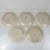 Cream Dessert Plates from Longwy, 1890s, Set of 5 For Sale - Image 8 of 15