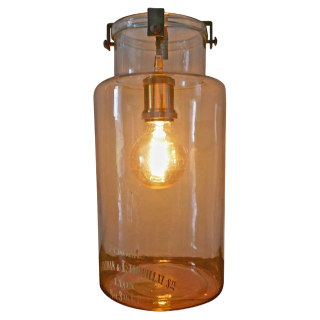 French Industrial Ceiling Lamp, 1990s For Sale
