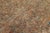 Antique Kerman Lavar Orange-Brown and Blue Wool Persian Floral Rug For Sale In New York - Image 6 of 9