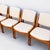 Mid-Century Modern 1960s Restored Arne Vodder Ella Dining Chairs in Teak & Edelman Leather, Danish Mid Century Modern For Sale - Image 3 of 14