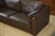Contemporary Minimalist Sofa in Leather and Macassar Ebony, 1980s For Sale - Image 3 of 15