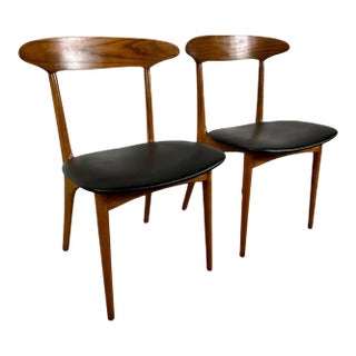 Kurt Østervig Chairs for Brande Møbelindustri- a Pair For Sale