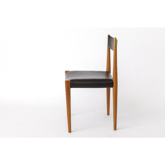Wood Vintage German Dining Chair from Lübke, 1970s For Sale - Image 7 of 11