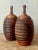 Contemporary Vintage Boho Turned Wood Vessels - Set of 2 For Sale - Image 3 of 6