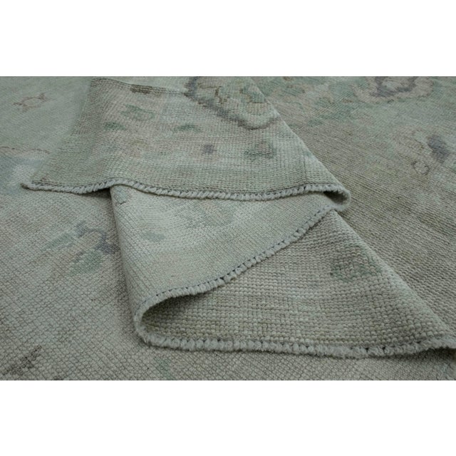 Textile Turkish Oushak Runner Rug 2'10" x 15'11" #17820 For Sale - Image 7 of 8