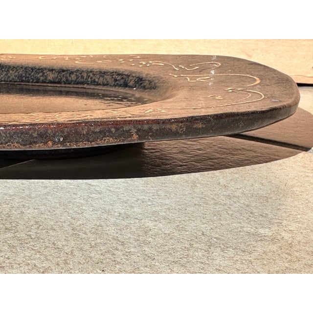 Vintage Rustic Serving Bowl, Germany, 1980s For Sale - Image 9 of 11