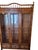 Vintage Thomasville Faux Bamboo and Cane Glass Display Cabinet China Hutch For Sale - Image 16 of 17