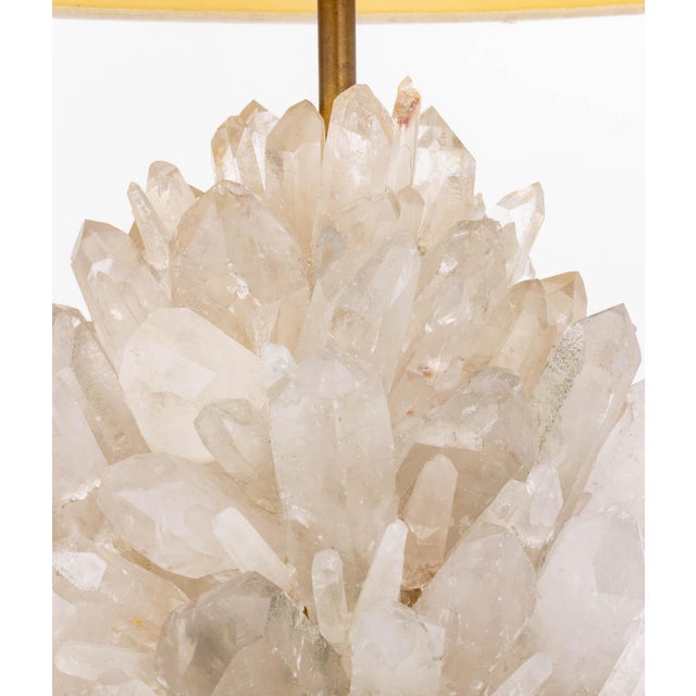 Craig Van Den Brulle Rock Crystal Table Lamps, 2 For Sale - Image 11 of 15