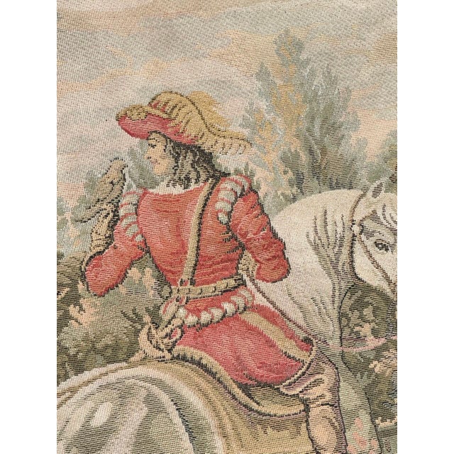 Textile French Aubusson Tapestry by Jacquard, 1960s For Sale - Image 7 of 18