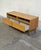 Vintage Danish Modern Oak Media Console / Low Tv Stand With Drawers For Sale - Image 4 of 10