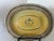 Antique Porcelain Dish With "C" Initial Gold Accents 8" For Sale - Image 10 of 10
