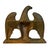 American Antique Pair of Bronze Eagle Bookends - Federal Early American Style For Sale - Image 3 of 4